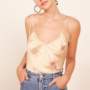 Reformation Beatrice top